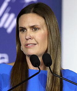 Photo of Sarah Huckabee Sanders